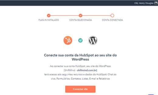 Conectar seu site WordPress ao HubSpot CRM