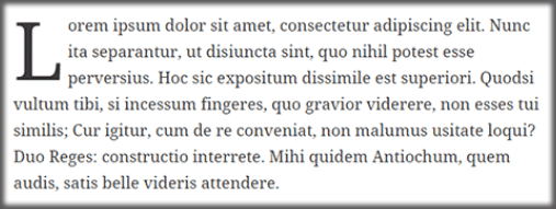 Como adicionar letras capitulares em posts do WordPress Como adicionar letras capitulares em posts do WordPress