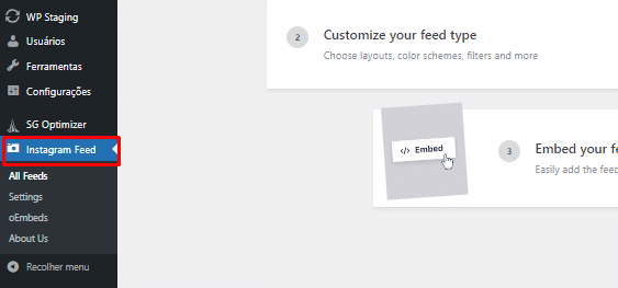 feed de fotos do Instagram no WordPress feed de fotos do Instagram no WordPress