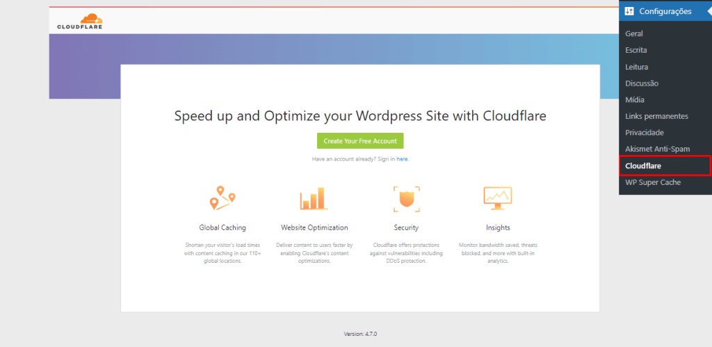 Como configurar o Cloudflare no WordPress (CDN gratuito) - Império ...