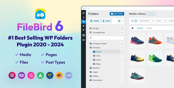 FileBird - WordPress Media Library Folders 