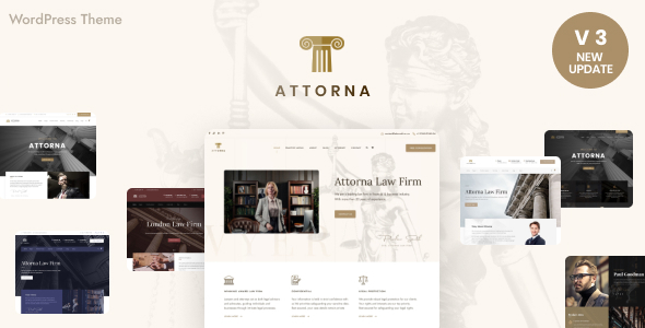 Attorney - Lawyer & Law Firm WordPress - tema WordPress