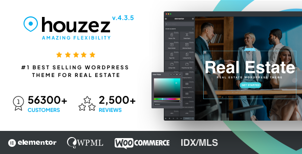 Houzez - Real Estate WordPress Theme - tema WordPress