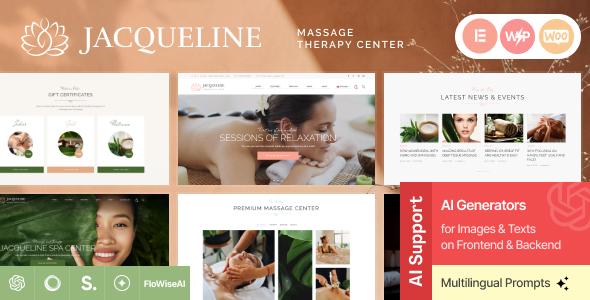 Jacqueline | Spa & Massage Salon Beauty Theme - tema WordPress