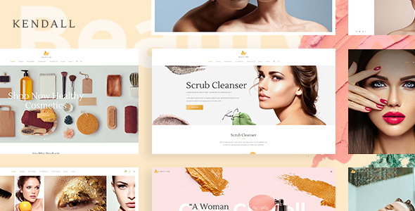 Kendall - Spa, Hair & Beauty Salon WordPress Theme - tema WordPress