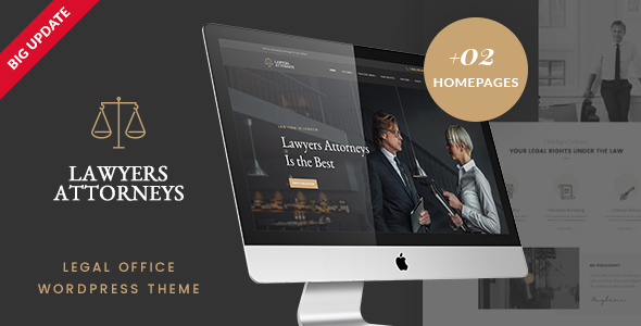 Law Firm WordPress Theme - tema WordPress