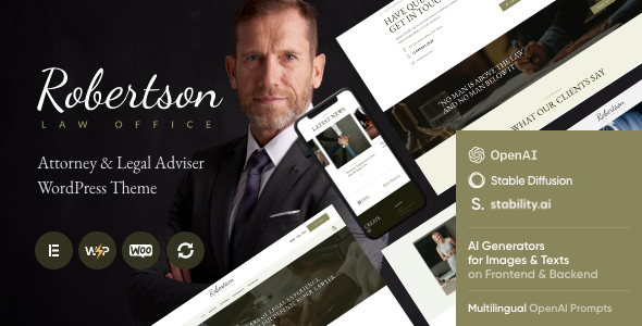 Law Office | Attorney & Advocate Theme - tema WordPress