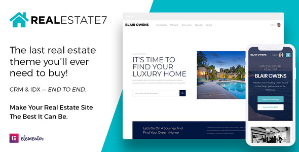 Real Estate 7 WordPress - tema WordPress