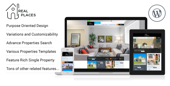 RP - Real Estate Sale and Rental WordPress Theme - tema WordPress
