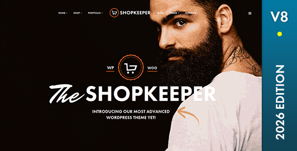 Shopkeeper • Multi-Purpose WooCommerce Theme - tema WordPress