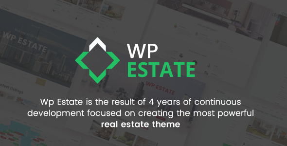 WpEstate Real Estate WordPress Theme - tema WordPress