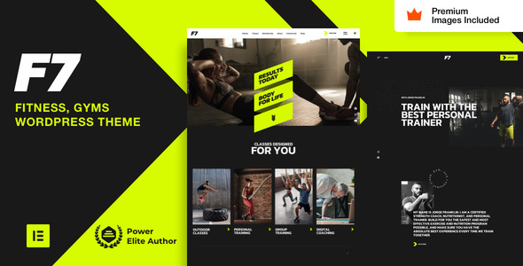 F7 - Gym Fitness - tema WordPress