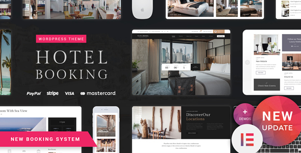H - Hotel Booking WordPress - tema WordPress