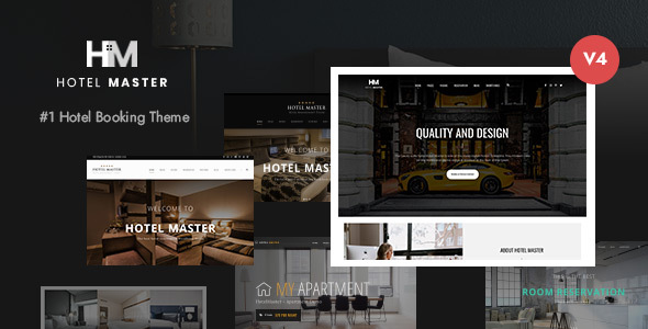 Hotel Master Booking WordPress - tema WordPress