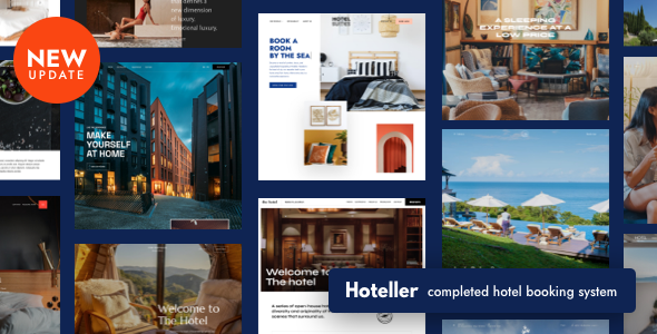 Hoteller Booking WordPress - tema WordPress