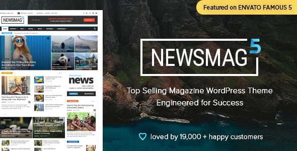 Newsmag - Newspaper & Magazine WordPress Theme - tema WordPress