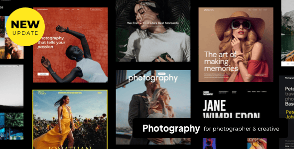 Photography WordPress - tema WordPress