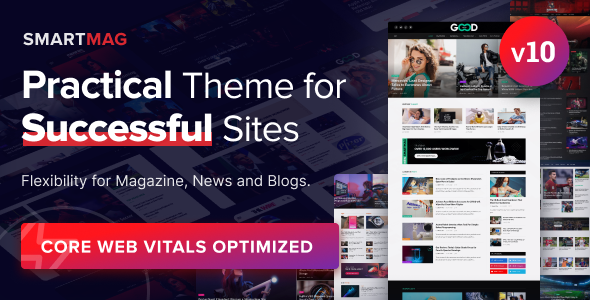 SmartMag - Newspaper Magazine & News WordPress - tema WordPress