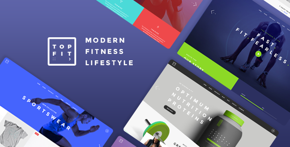 TopFit - Fitness and Gym WordPress Theme - tema WordPress