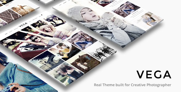 Vega | Photography WordPress - tema WordPress