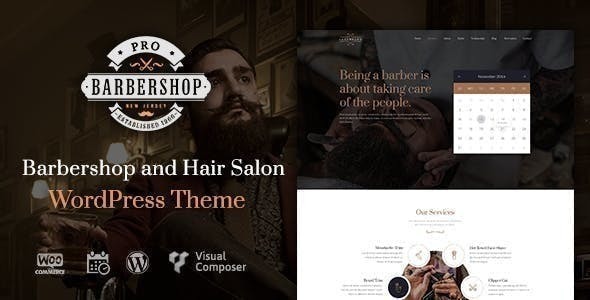 Barbershop | WordPress Theme - tema WordPress