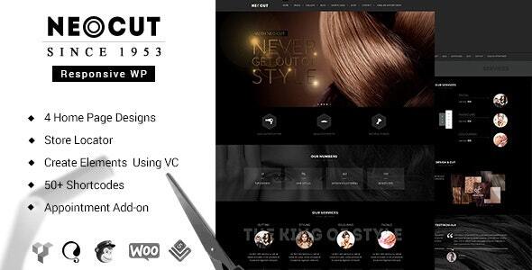 Neo | Barber Shop WordPress Theme - tema WordPress
