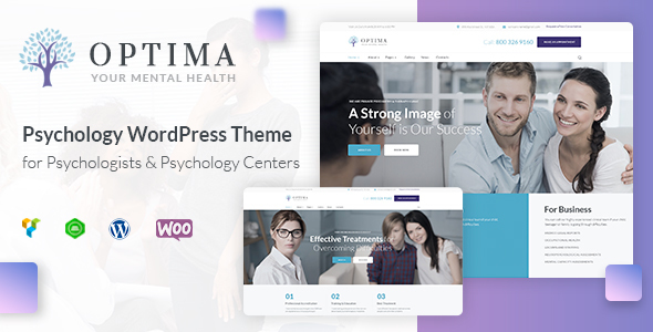 Optima - Psychology and Counseling WordPress Theme - tema WordPress