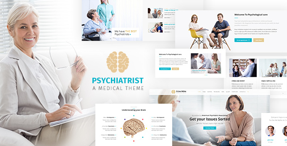 Psychology - Counseling WordPress Theme - tema WordPress