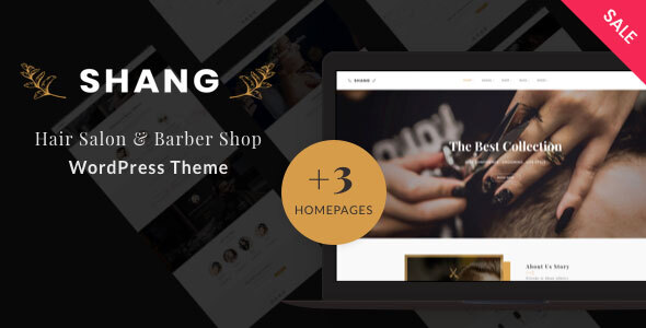 Shang - Hair Salon & Barber Shop WordPress theme - tema WordPress