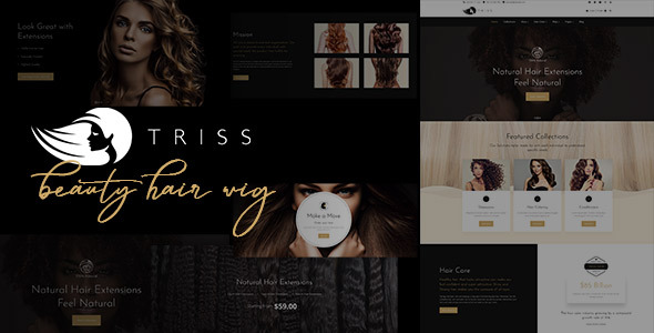 Triss - Beauty Cosmetics Shop WordPress Theme - tema WordPress