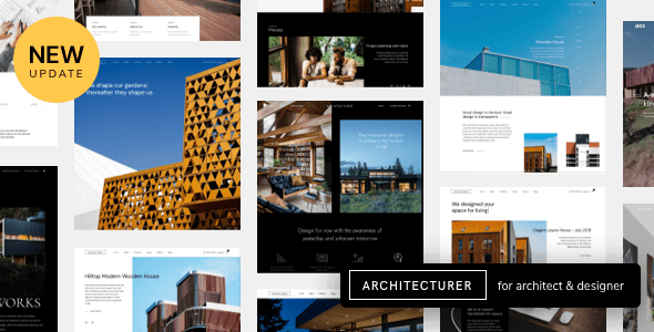 Architecturer WordPress for Interior Designer - tema WordPress