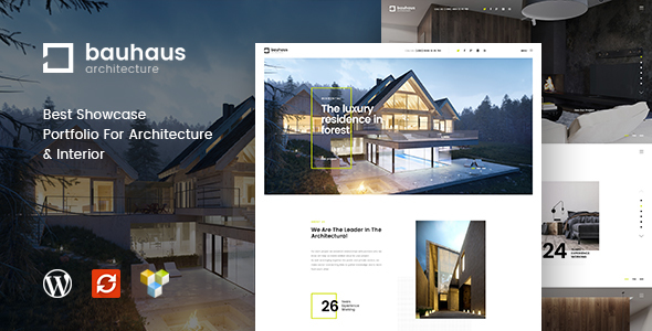 Bauhaus - Architecture & Interior WordPress Theme - tema WordPress