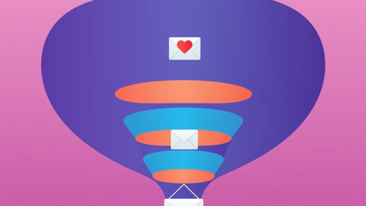 Funil de email marketing do visitante ao cliente