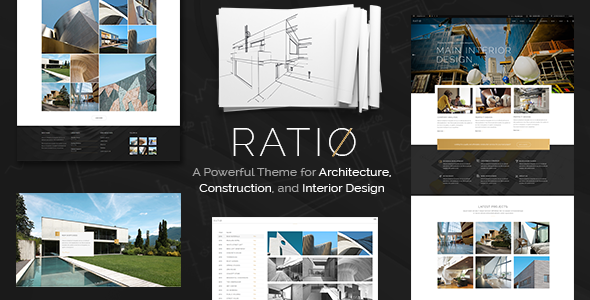 Ratio - A Powerful Interior Design and Architecture WordPress Theme - tema WordPress