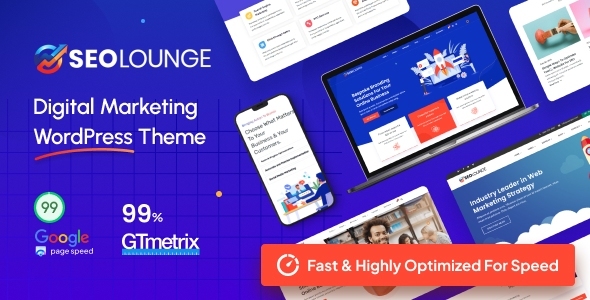 SEO Lounge - Digital Marketing Theme - tema WordPress