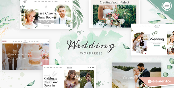 Wedding - WordPress Theme - tema WordPress