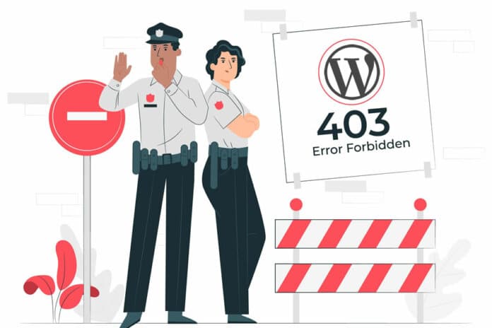403 Forbidden Error no WordPress