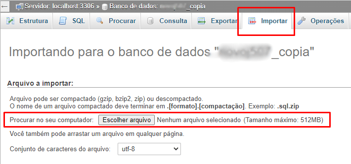 Como Duplicar O Banco De Dados Wordpress Usando Phpmyadmin Imp Rio Wordpress