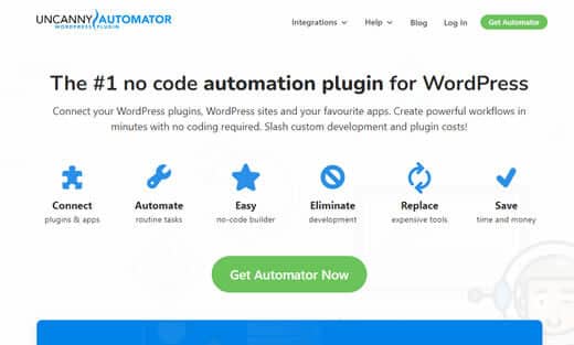Como criar fluxos de trabalho automatizados no WordPress com o Uncanny Automator