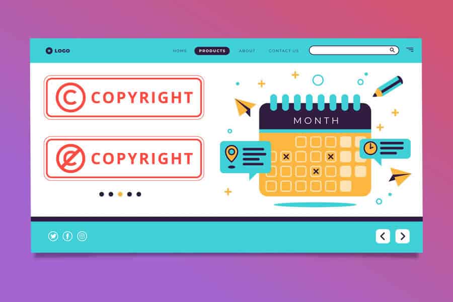 Como adicionar uma data dinâmica de direitos autorais no rodapé do WordPress Como adicionar uma data dinâmica de direitos autorais no rodapé do WordPress